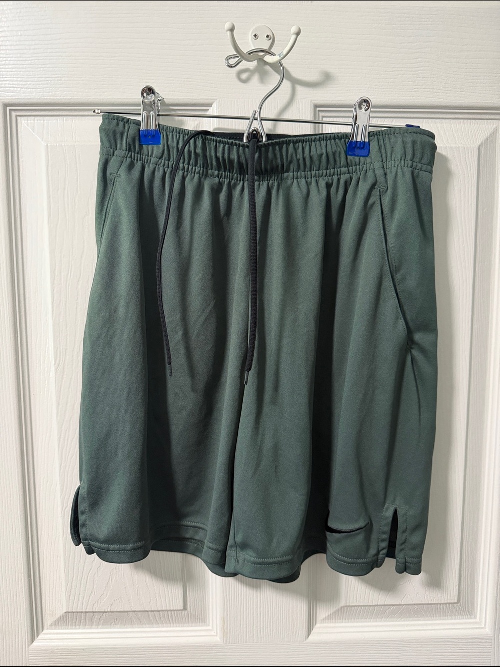 Nike Men's Athletic Drawstring Shorts - Forest Green